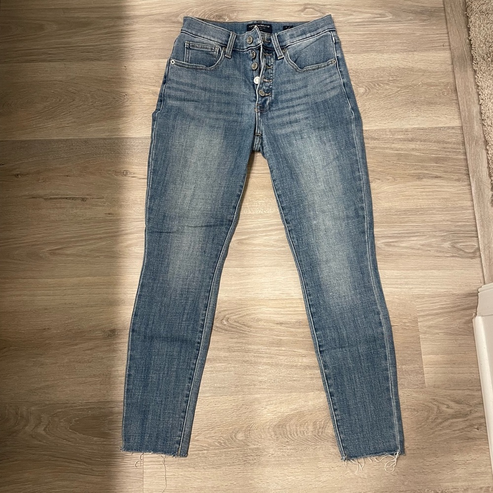Lucky Brand Bridgette High Rise Skinny Jeans